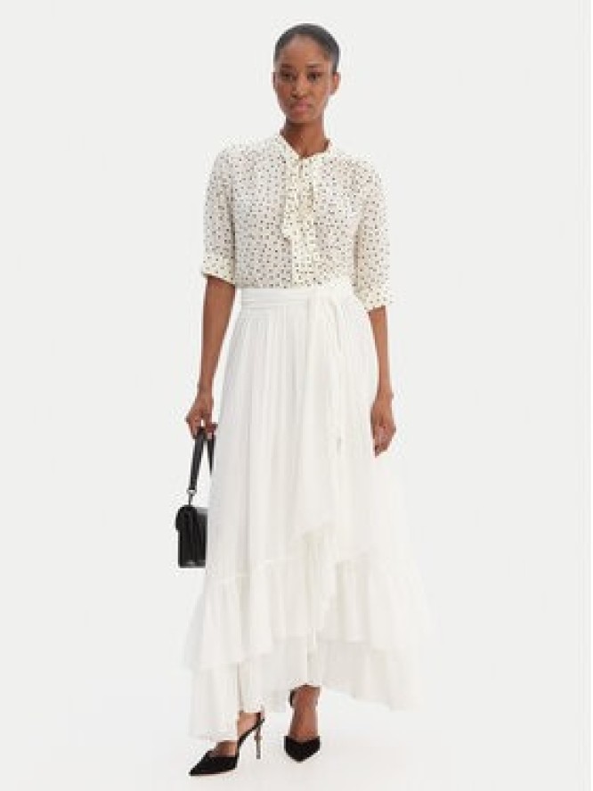 Bardot Spódnica maxi Mirella 60042SB Biały Regular Fit