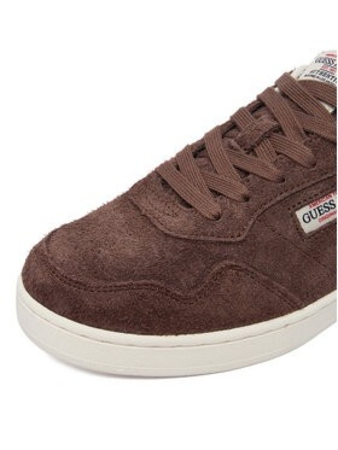 Guess Jeans Sneakersy EO-XL250041 Brązowy ciemny