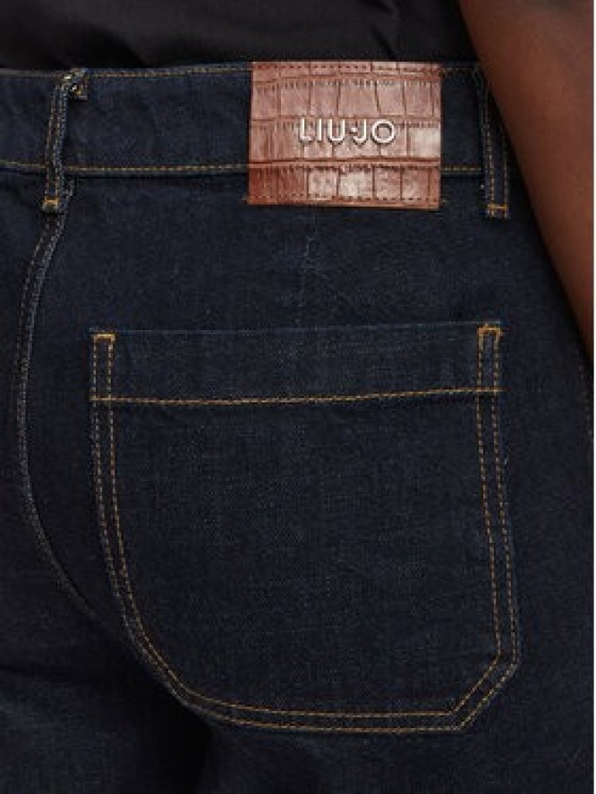 Liu Jo Jeansy UF6196 D4854 Granatowy Flare Fit