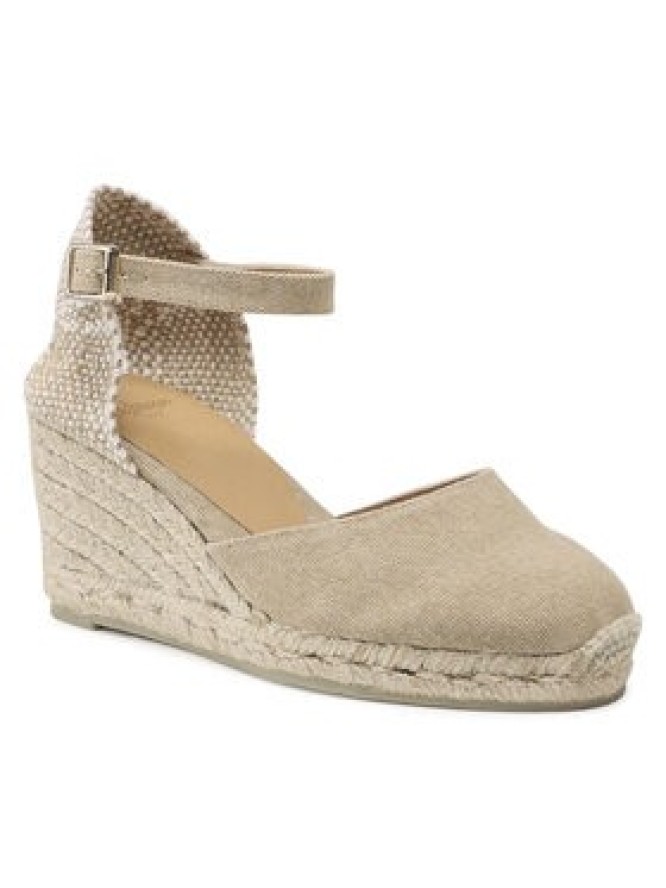 Castañer Espadryle Carol/6/002 021655-2017 Beżowy
