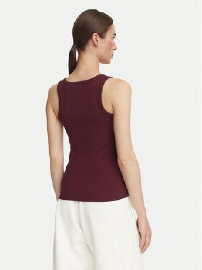 Guess Top V4YP06 K8RT2 Bordowy Slim Fit