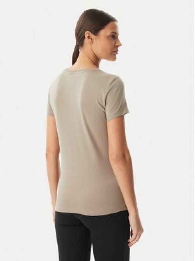 EA7 Emporio Armani T-Shirt 7W001045 AF10373 U6167 Brązowy Regular Fit