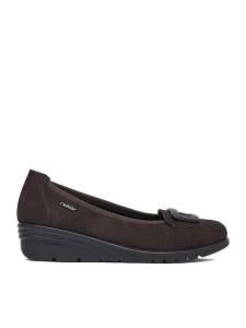 Rieker Baleriny CEO-L5362-25 Brązowy ciemny