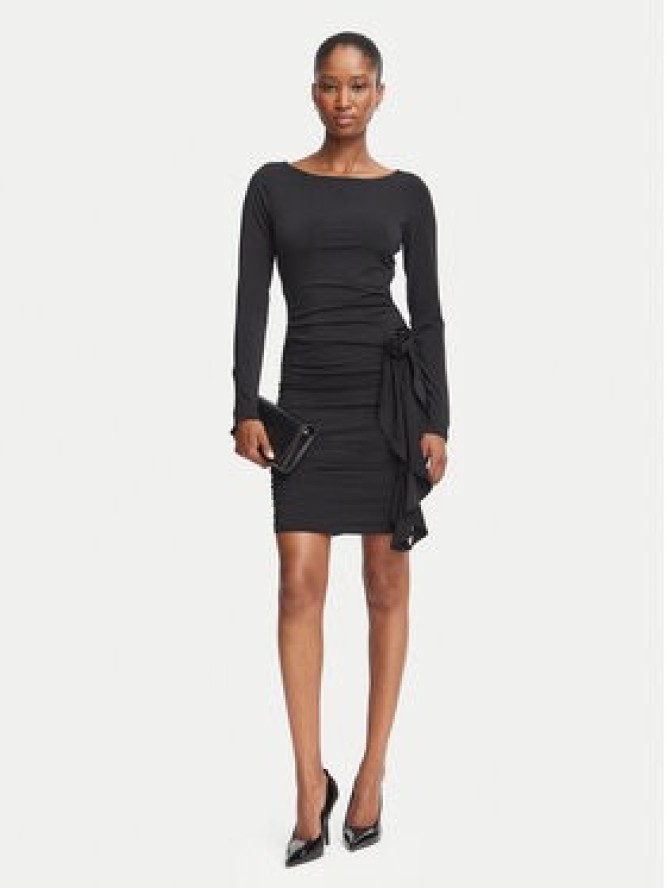 Guess Sukienka koktajlowa W6BK19 K6104 Czarny Slim Fit