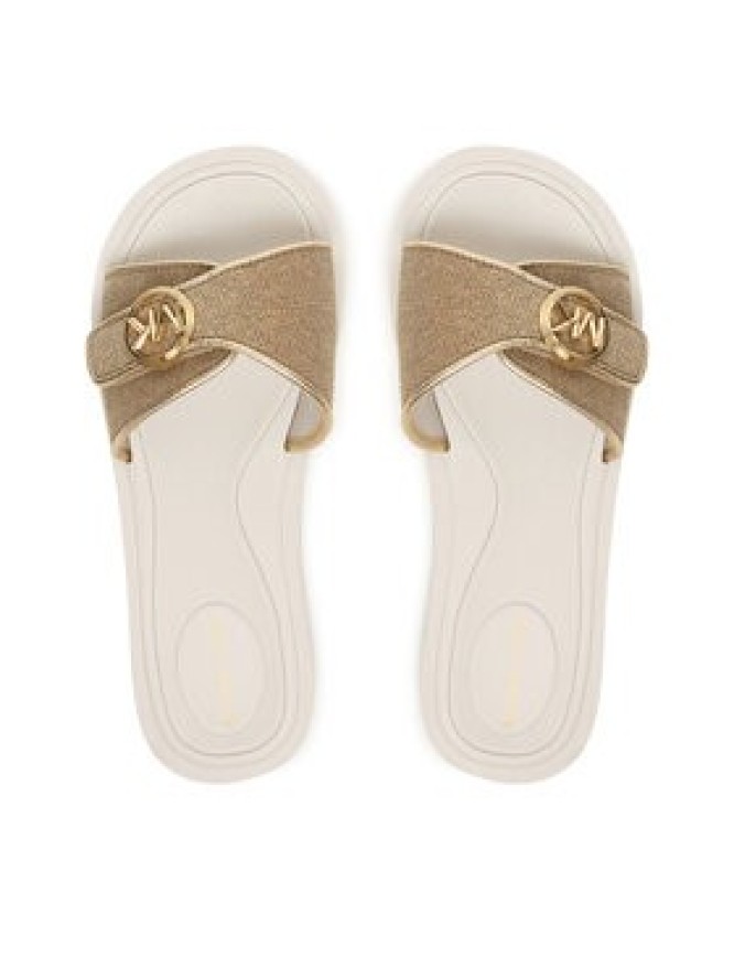 MICHAEL Michael Kors Klapki 40R6MKFA1D Złoty