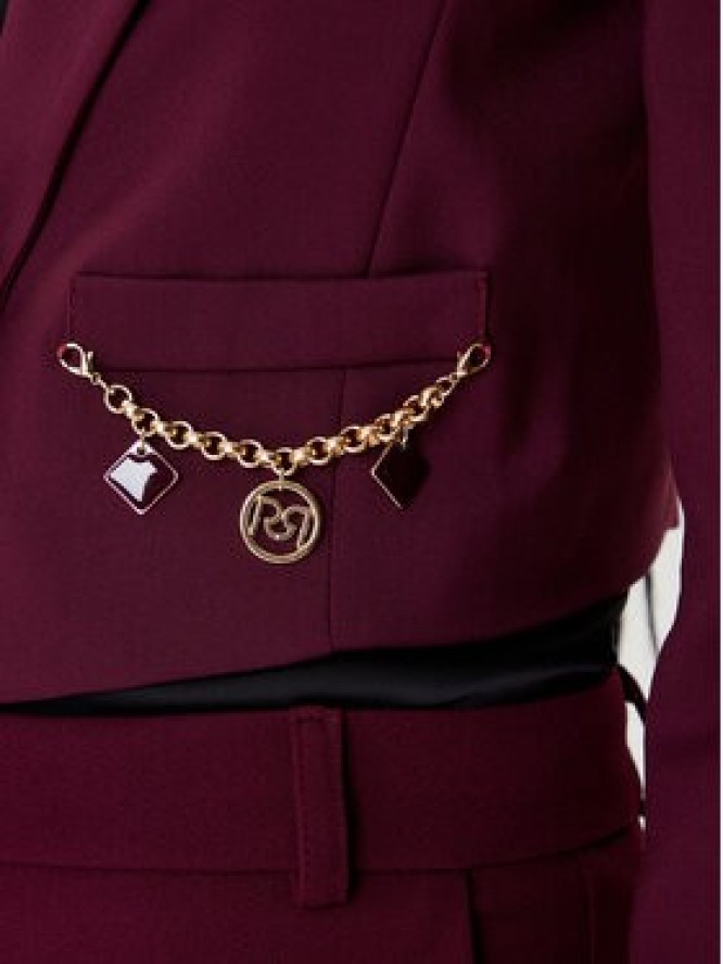 Rinascimento Bolerko CFC0126215003 Bordowy Regular Fit