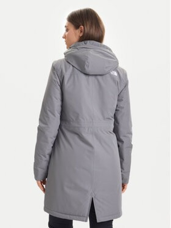 The North Face Parka Zaneck NF0A8DZN Szary Regular Fit