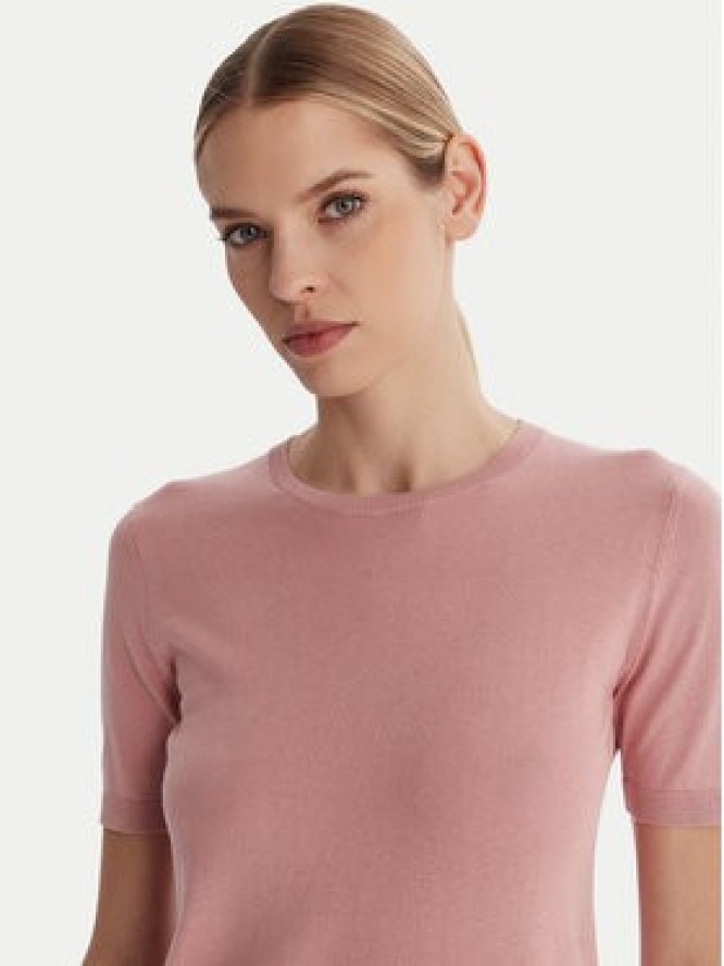 Weekend Max Mara T-Shirt Gabarra 2615361081 Różowy Slim Fit