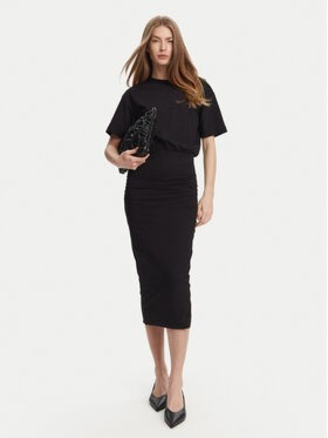 Marella Sukienka codzienna Ileana 2513621014 Czarny Slim Fit