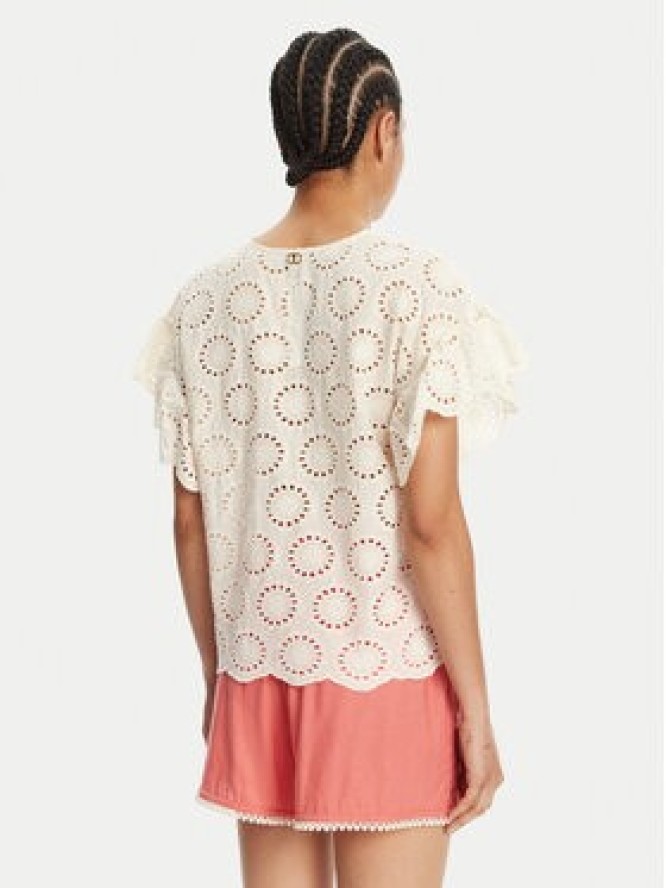TWINSET Bluzka 251TT2364 Écru Loose Fit