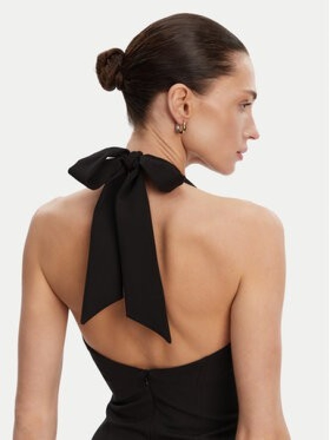 ACCESS FASHION Sukienka koktajlowa 53-3403-218 Czarny Regular Fit