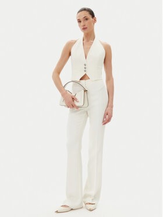 PINKO Kamizelka 104931 A213 Biały Regular Fit