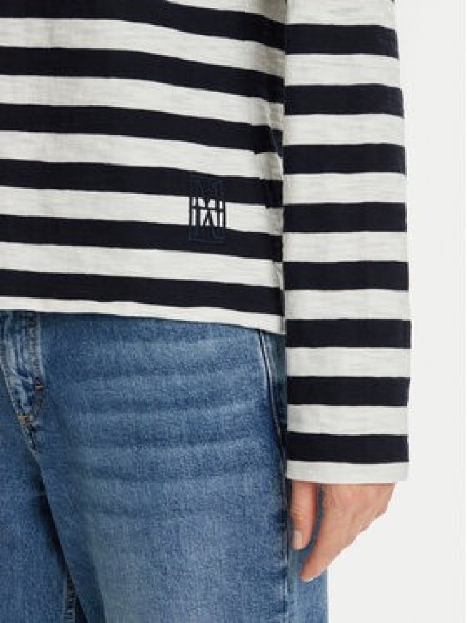 Marc O'Polo Bluzka 508 3014 52145 Granatowy Relaxed Fit