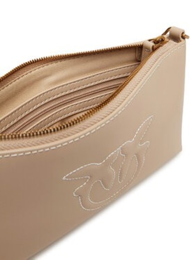PINKO Torebka Flat Horizontal Mini PE 25 PCPL 104277 A2AN Beżowy