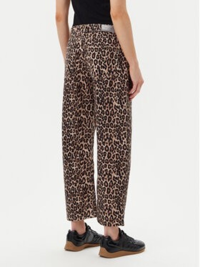 Please Jeansy P3HSDBNC97 Brązowy Straight Fit