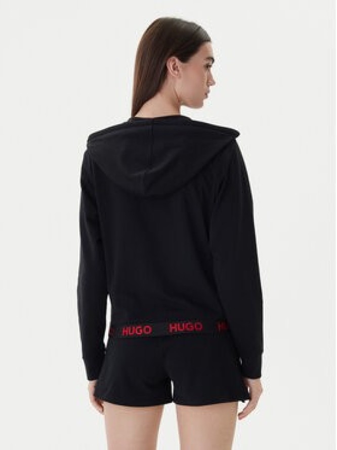 Hugo Bluza Sporty Logo 50520504 Czarny Relaxed Fit