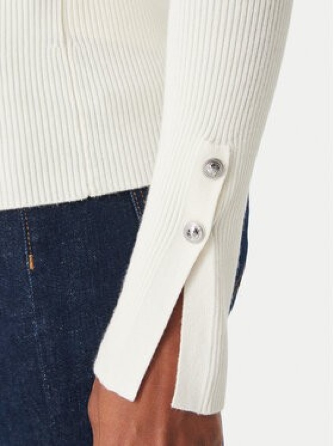 Guess Kardigan W6YR11 Z0950 Kremowy Slim Fit