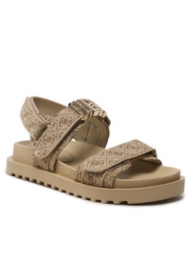 Guess Sandały Fabelis2 FL6FB2 FAL03 Brązowy