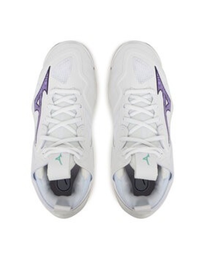 Mizuno Buty halowe Wave Momentum 3 Mid V1GC2317 Biały