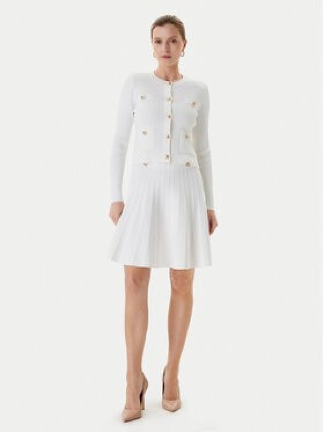 Guess Spódnica mini W5YD65 Z0130 Biały Regular Fit