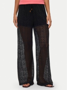 Vero Moda Spodnie materiałowe Maya 10325044 Czarny Relaxed Fit