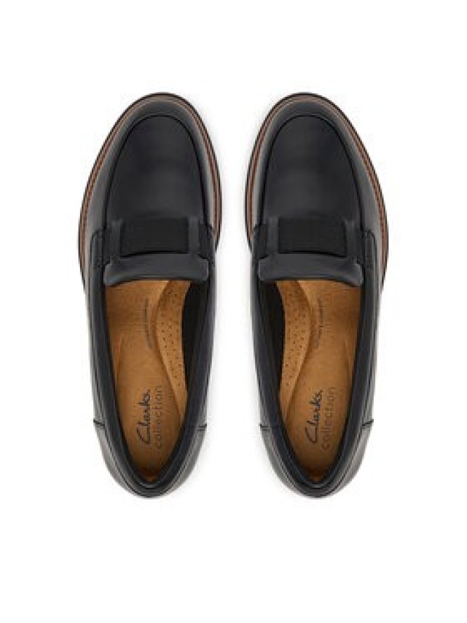 Clarks Półbuty Sharon Pace 26184342 Czarny