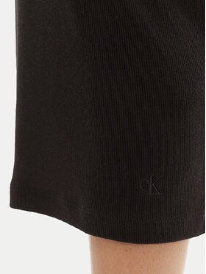 Calvin Klein Jeans Sukienka codzienna J20J225282 Czarny Slim Fit