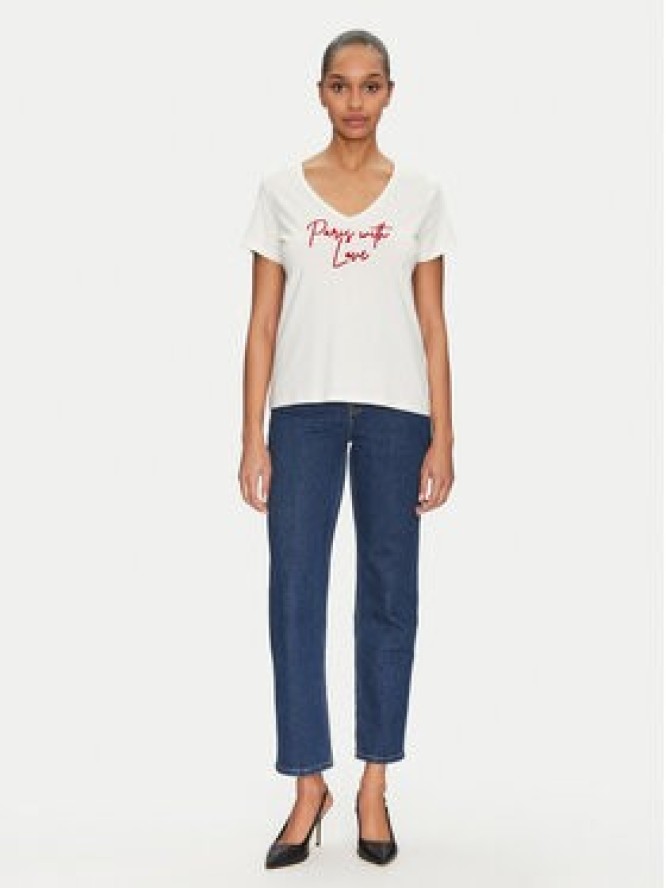 Morgan T-Shirt 251-DSAILOR Biały Relaxed Fit