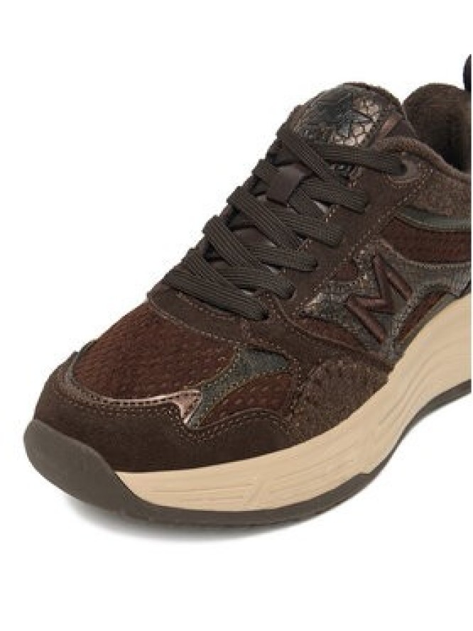 MEXX Sneakersy EO-MI001006163W Brązowy