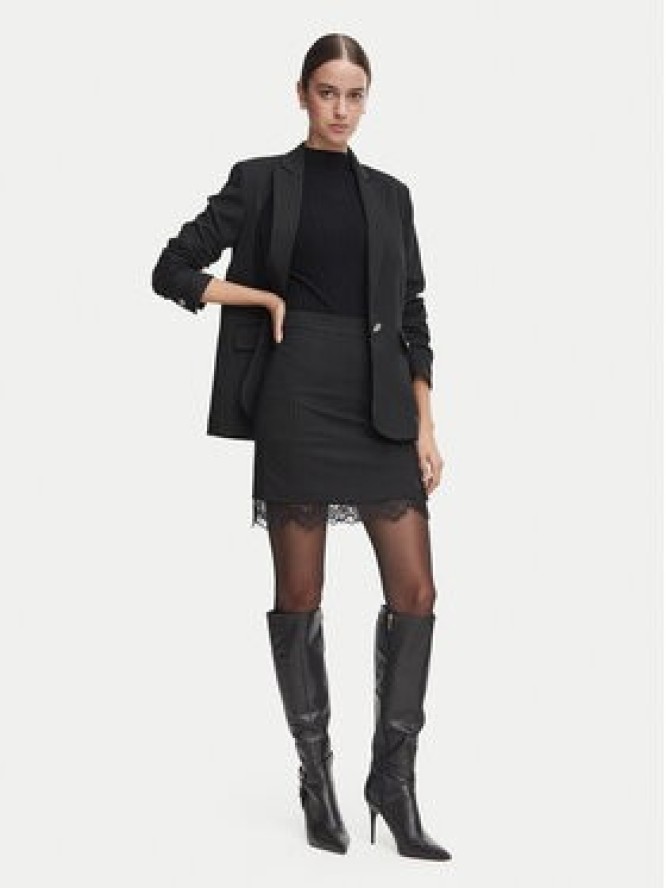 Morgan Spódnica mini 262-JBOK.F Czarny Slim Fit
