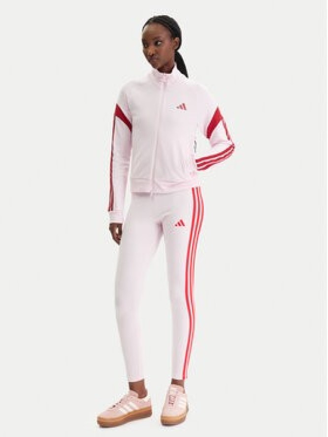 adidas Legginsy Essentials 3-Stripes KC5180 Różowy Slim Fit