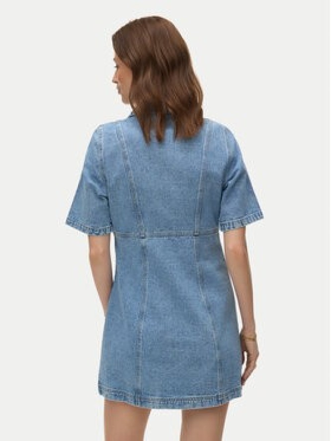 Vero Moda Sukienka jeansowa Daisy 10346217 Niebieski Standard Fit