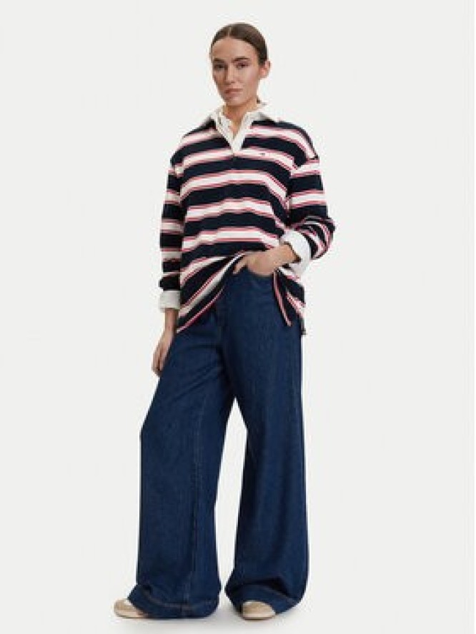 Tommy Jeans Bluza DW0DW22540 Kolorowy Relaxed Fit