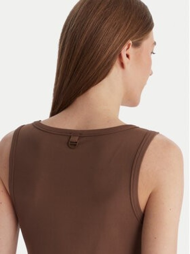 Marella Top Orata 2613941015 Brązowy Slim Fit