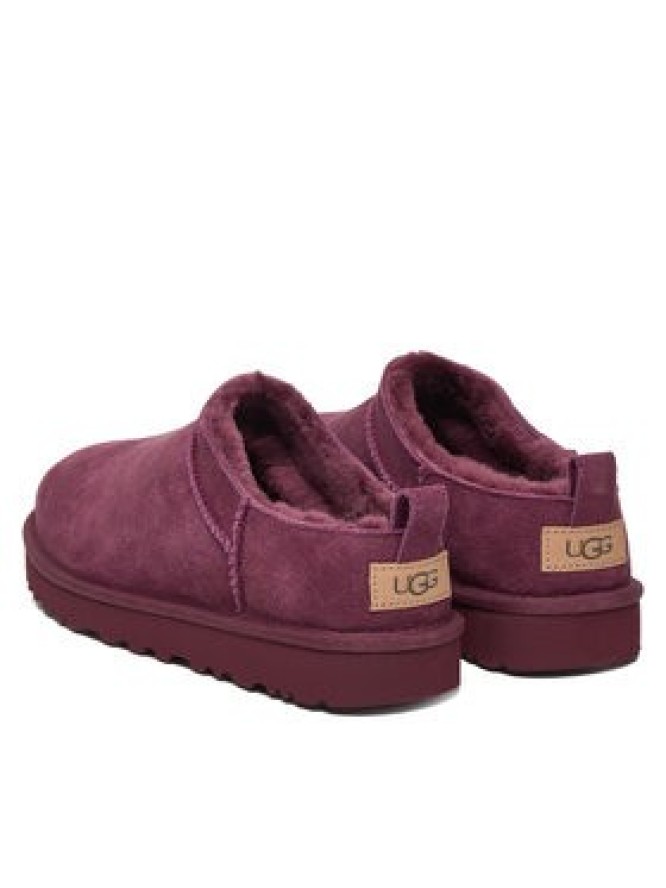 Ugg Śniegowce W Classic Micro 1173891 Bordowy