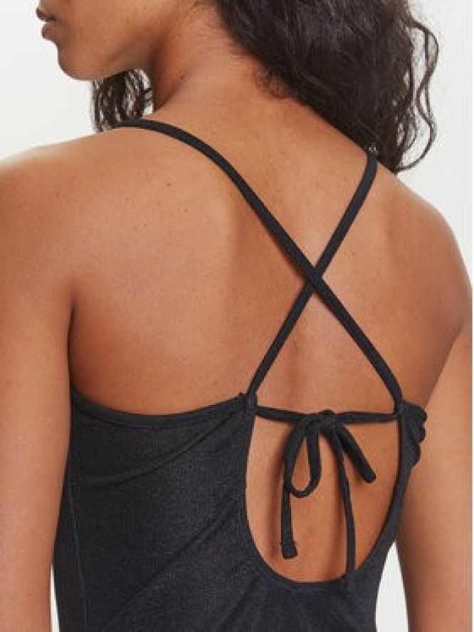 Emporio Armani Top EW001292 AF12206 FC043 Czarny Slim Fit