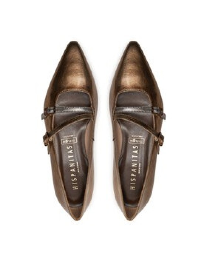 Hispanitas Baleriny Menorca-I24 BHI243567 Złoty