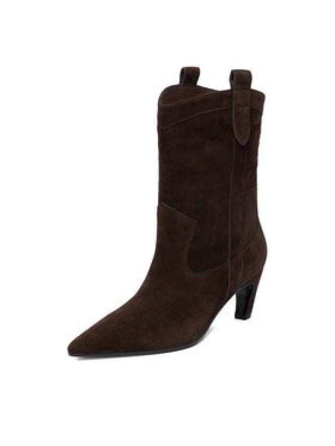 GINO ROSSI Botki EO-ZARA-LT2546 Brązowy