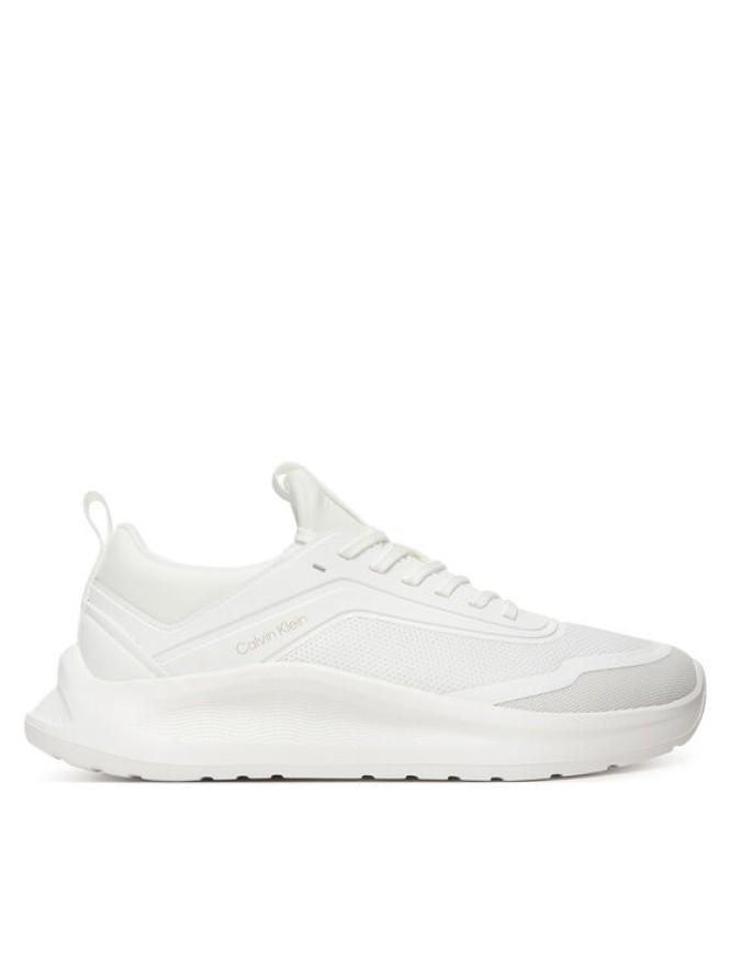 Calvin Klein Sneakersy Light Eva Run Sock Mesh HW0HW03023 Biały