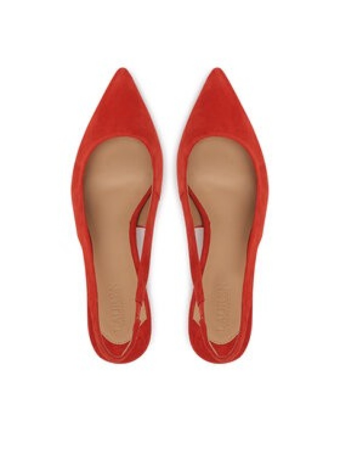 LAUREN RALPH LAUREN Czółenka 802959263005 Czerwony