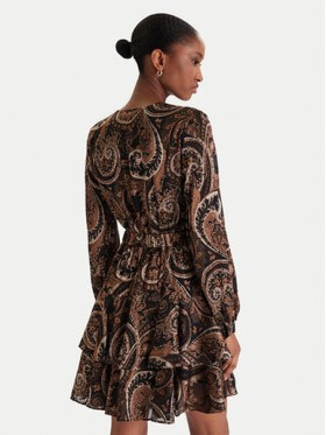 Guess Sukienka codzienna W5BK53 W2770 Brązowy Regular Fit