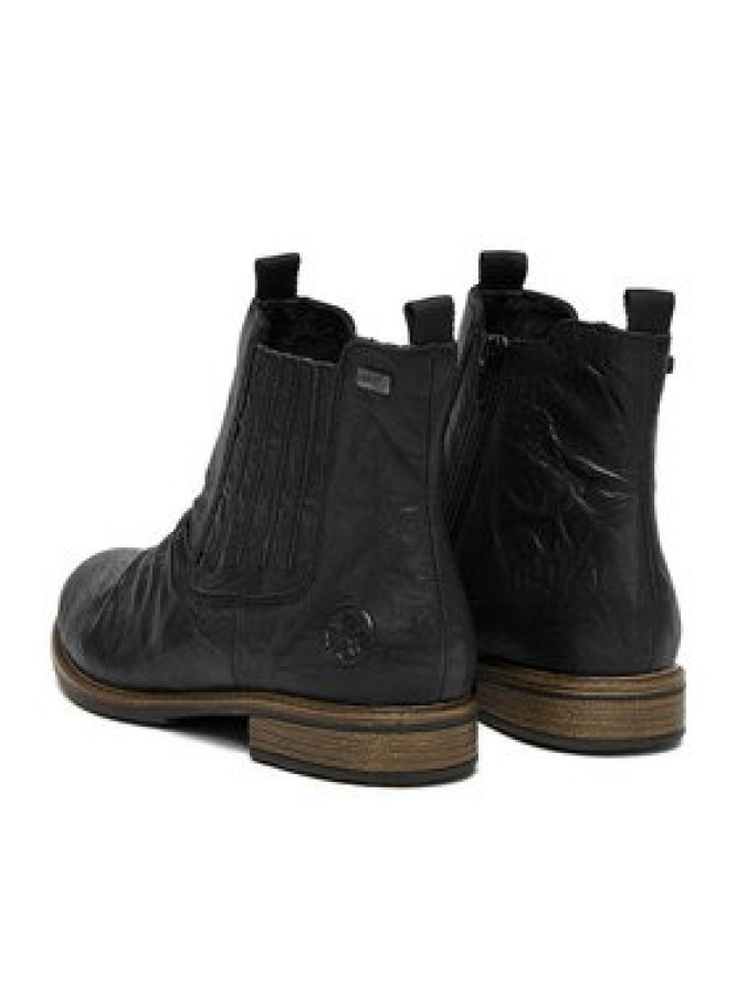 Rieker Botki 74855-00 Czarny