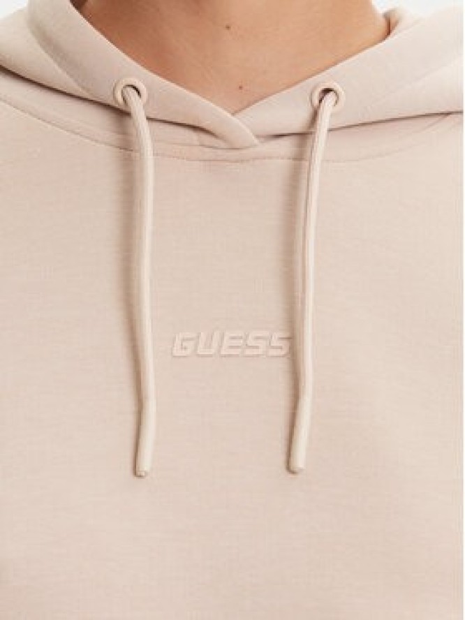 Guess Bluza V4YQ11 KB3P2 Beżowy Regular Fit
