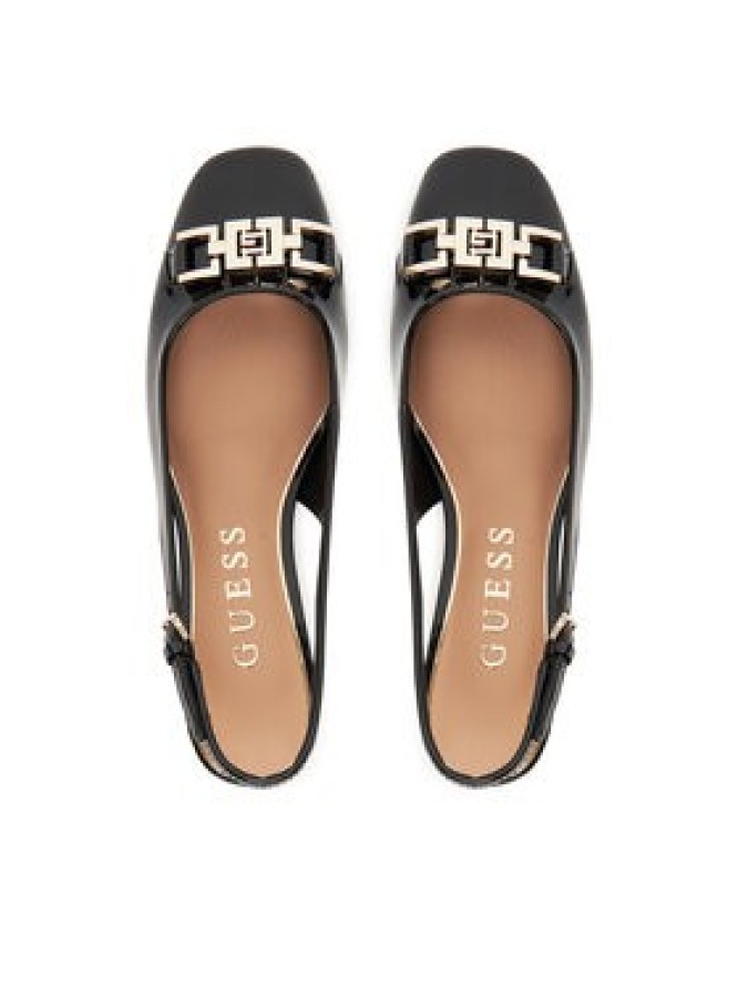 Guess Czółenka FLTCL2 PAF05 Czarny