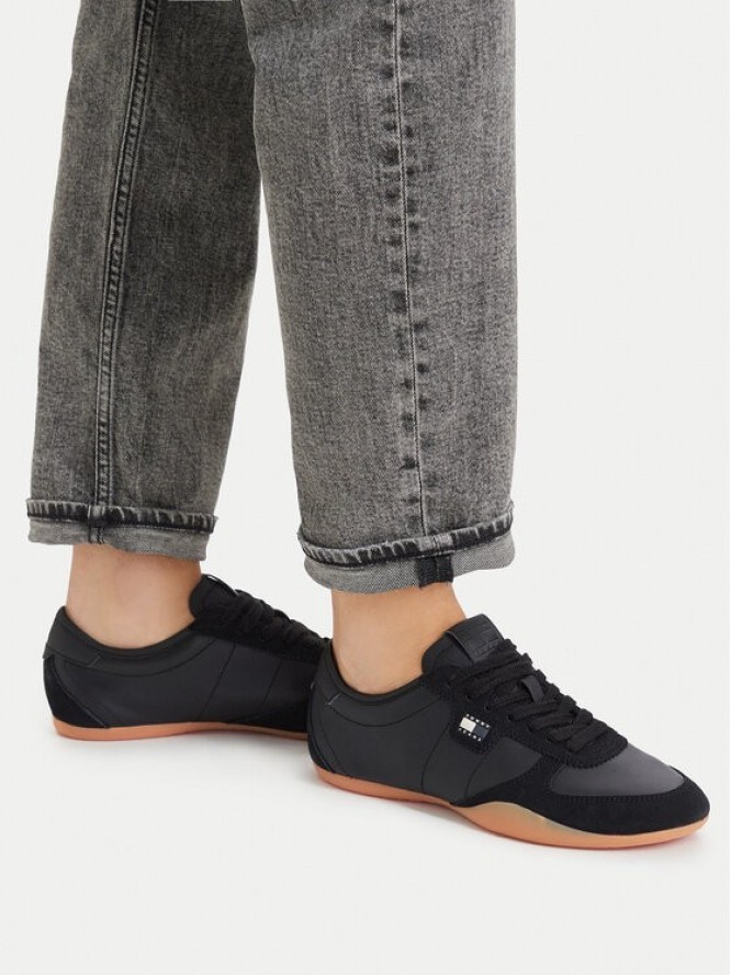 Tommy Jeans Sneakersy Tj Ballet Sneaker EN0EN03059 Czarny