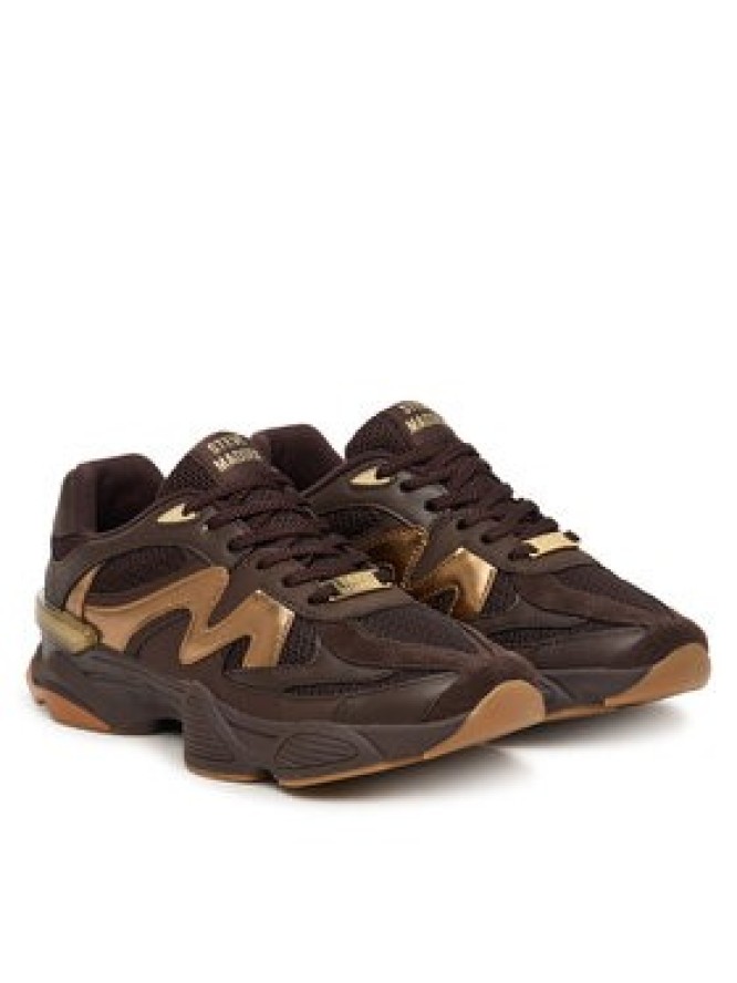 Steve Madden Sneakersy Sebi 11005324 Brązowy ciemny