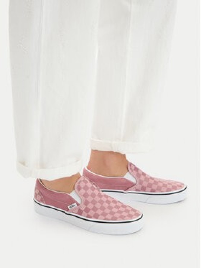 Vans Tenisówki Classic Slip-On VN000D6YCL21 Różowy