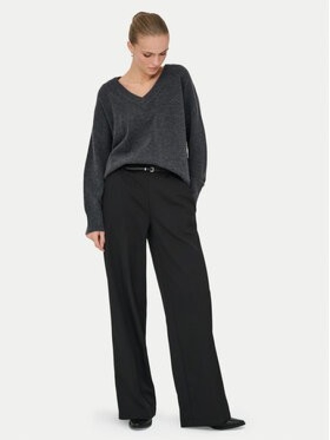 ONLY Sweter Mari 15360940 Szary Loose Fit