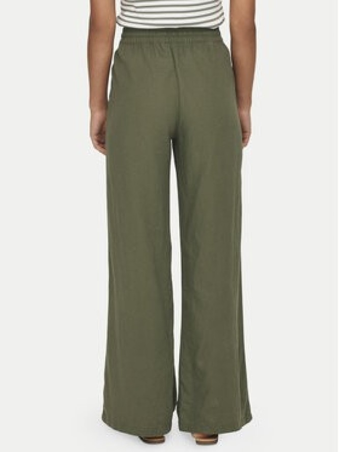 JDY Spodnie materiałowe Say 15318361 Zielony Loose Fit