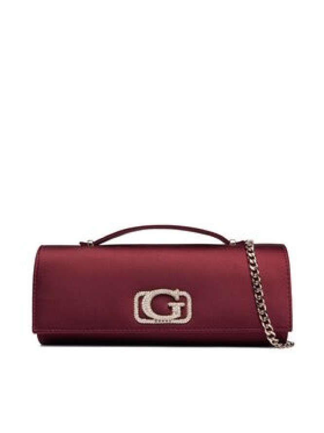 Guess Torebka Zalina Mini HWSE93 50720 Bordowy